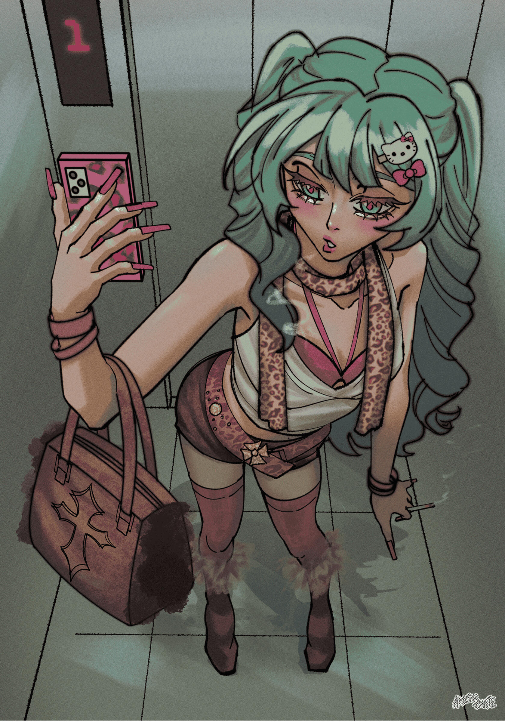 gyaru miku print