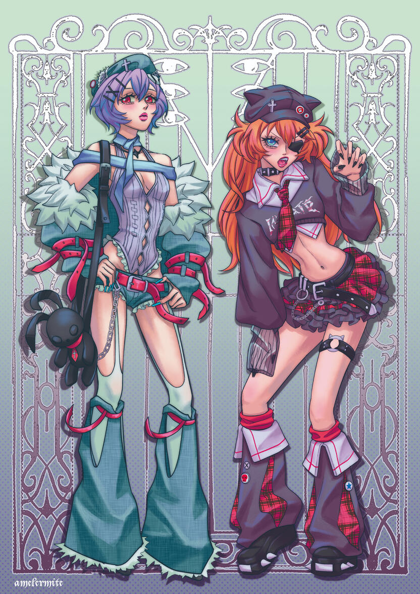 rei + asuka rei + asuka